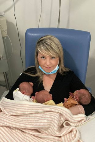 Teacher Gives Birth To Four Babies In One Year After Falling Pregnant Twice In Lockdown