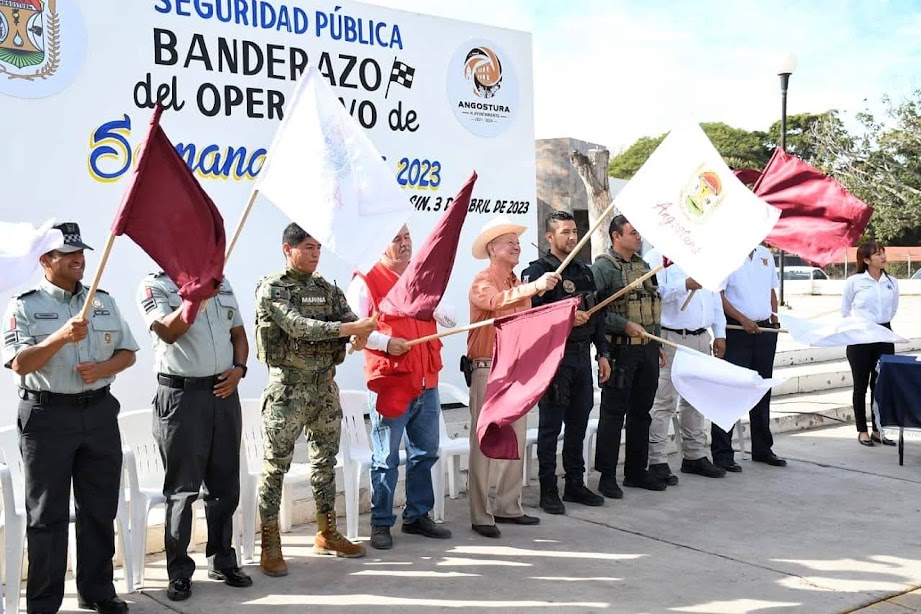 En marcha en Angostura el Operativo de Seguridad Semana Santa 2023