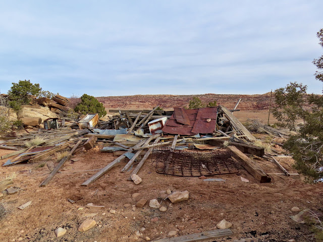 Collapsed building