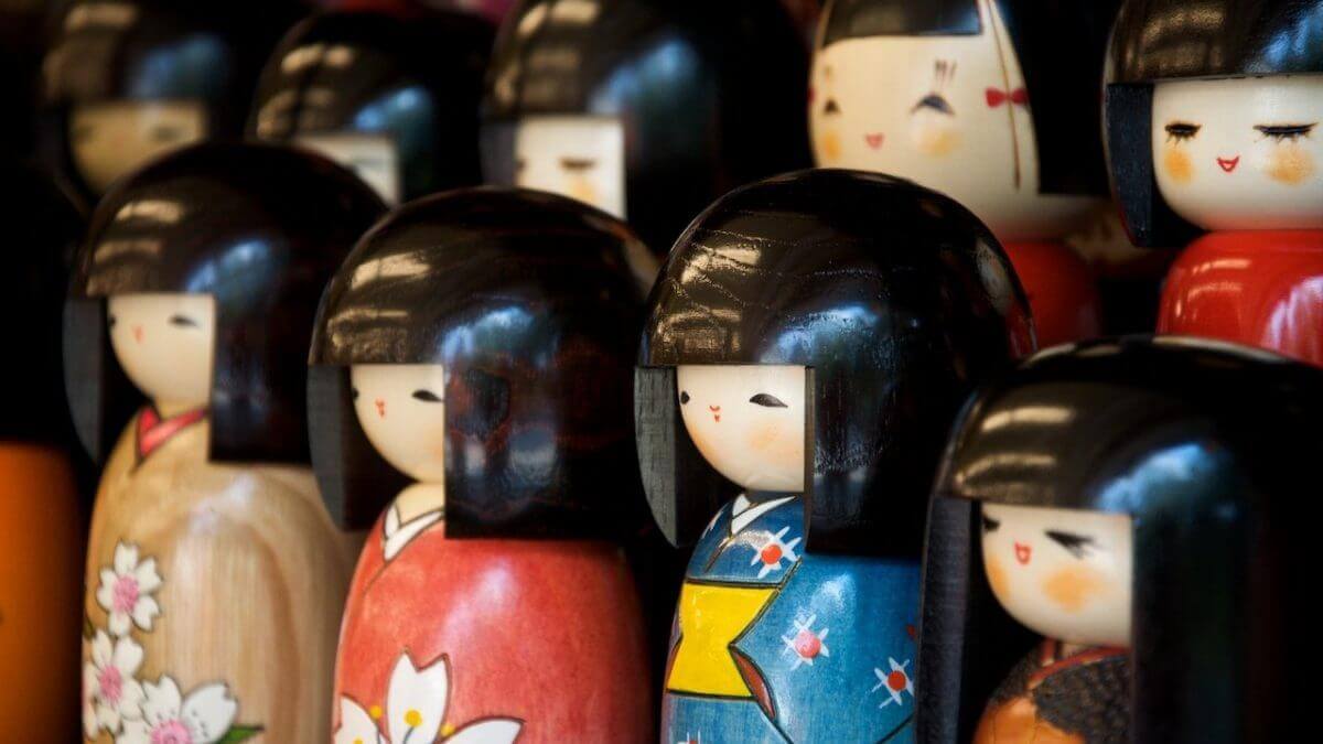 Kokeshi Dolls ตุ๊กตาโคเคชิ