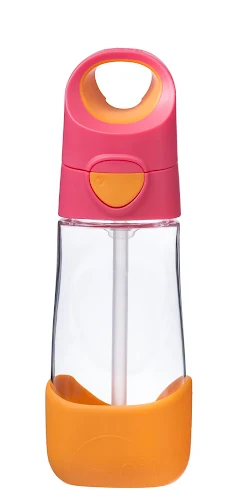 B.box - Bình nước tritan cho bé (Màu hồng, 450ml)