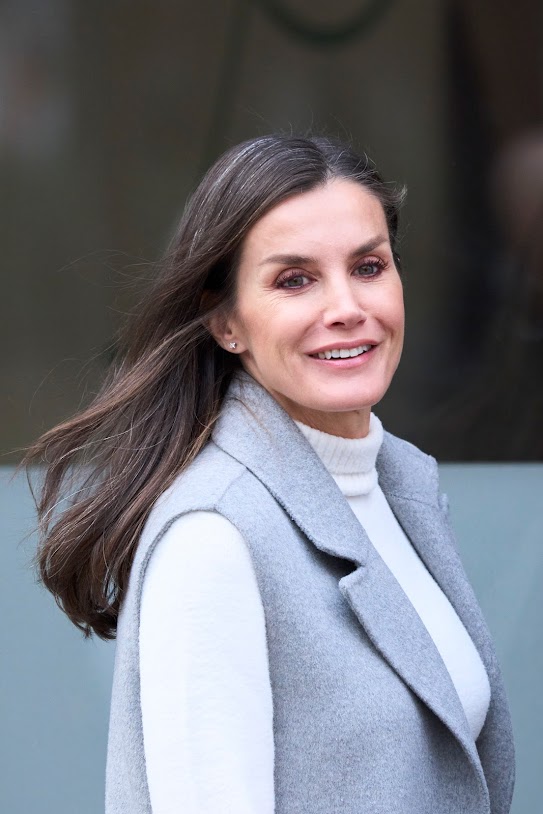 Queen Letizia attended Spanish Association Against Cancer Meeting ...