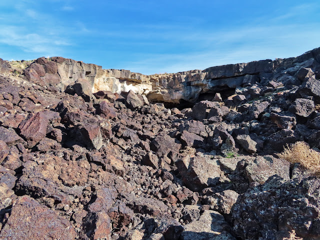 Lava tube entrance