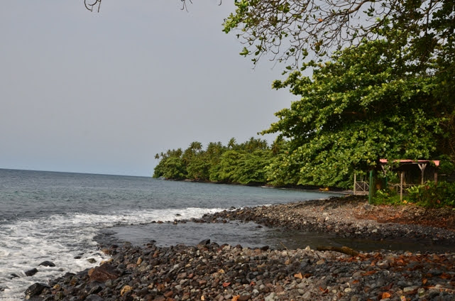 A região norte de São Tomé