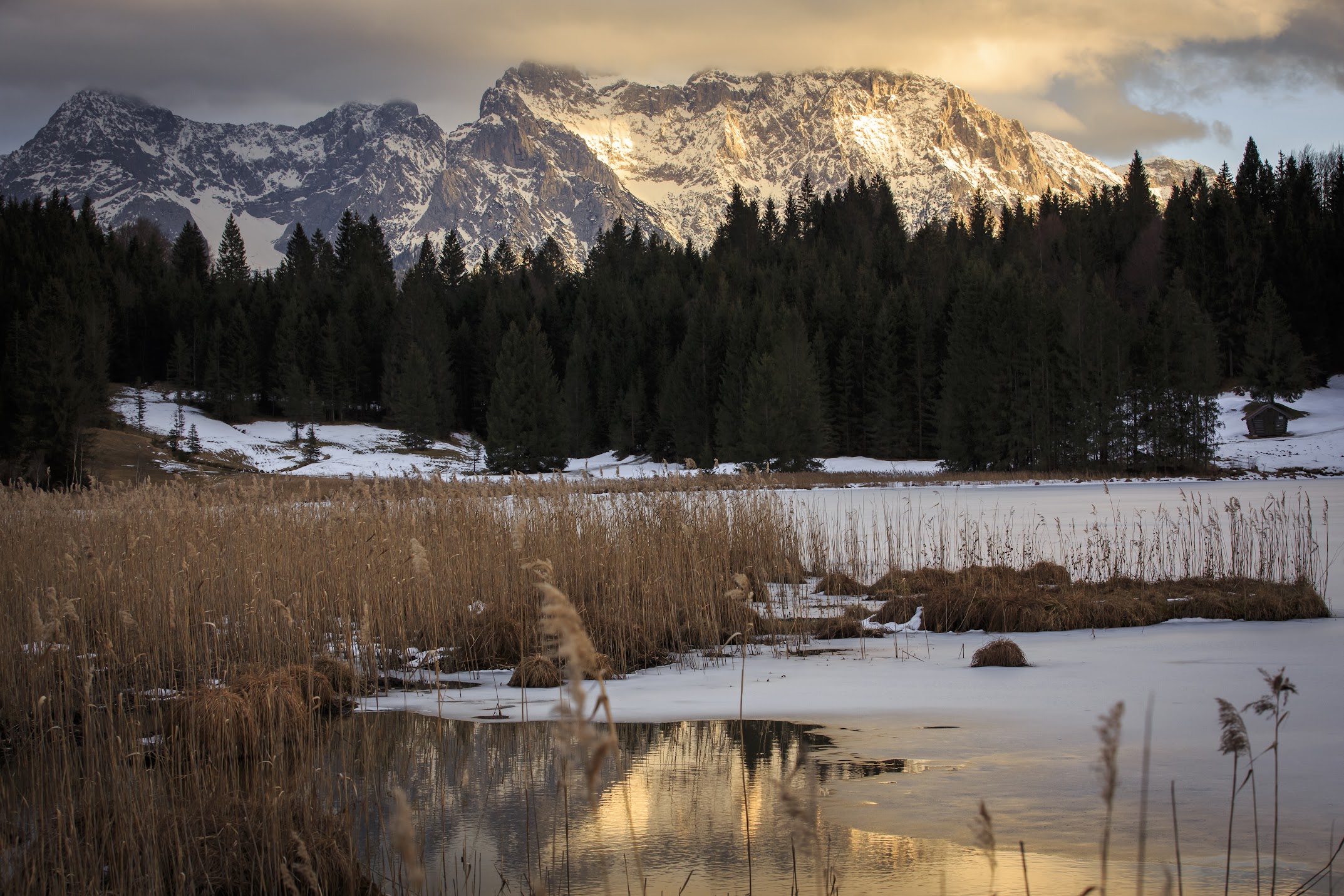 Зимние отражения. Бавария-Тироль в феврале