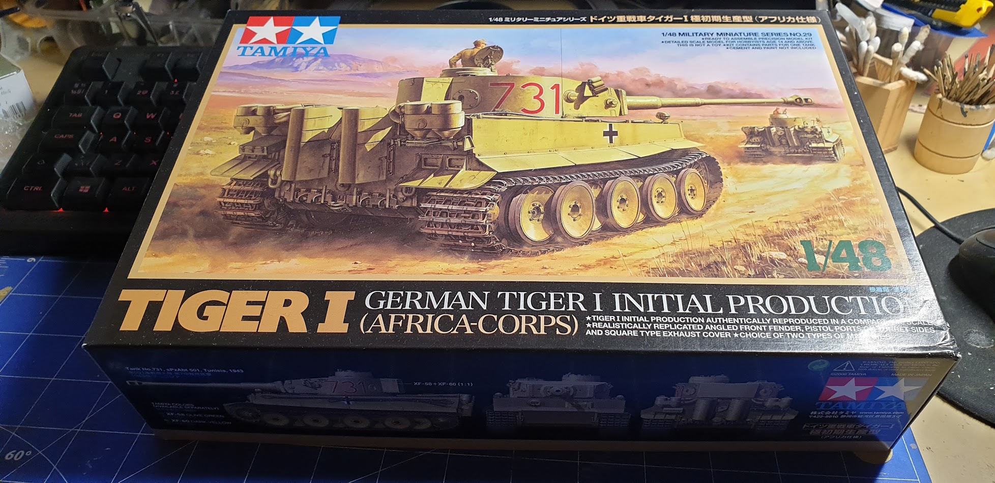 Tiger 1 Afrika Korps Tamiya 1:48 AMWts8DO-ugX1HFf-bscfAV4U-P8V9IYT9wrkK8Mlu8o8zC0KiT-6uy8C3Sd9LvfSdaIPD7jju5wJJjZZYkcAkbWHBn3z8Tma6HvtQ9dZH3Qs2nhkfpcyBR70LskfWwTg7HTFMsEOoJICVkBugTY1XMCxbl2=w1956-h951-s-no?authuser=0