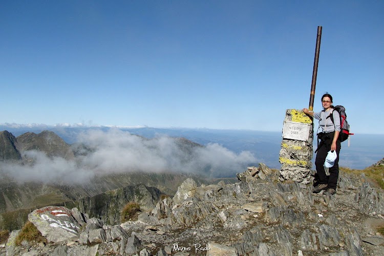 Pe vârful Negoiu, foto Marius