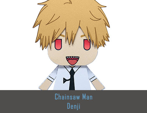 I made Denji again in roblox : r/ChainsawMan