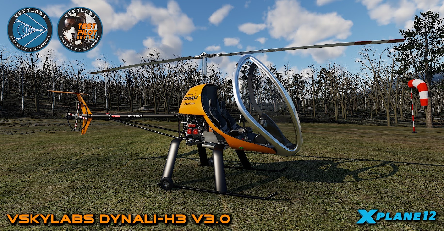 Aircraft Review : Dynali H3 Project - VSKYLABS 'Test-Pilot' Series