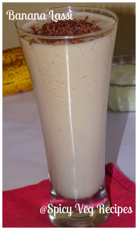 Banana Lassi Recipe