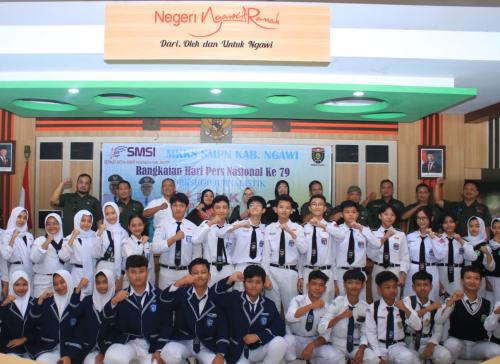 Tingkatkan Literasi Digital, SMSI Ngawi Selenggarakan Workshop Jurnalistik untuk Pelajar