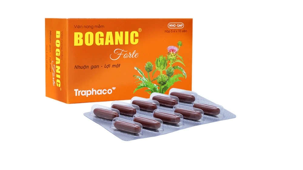Viên uống Boganic Traphaco giúp nhuận gan, lợi mật hiệu quả