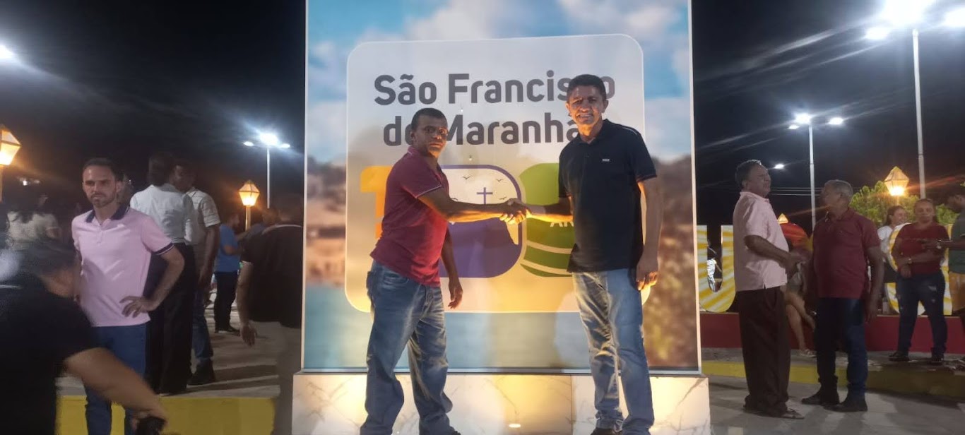 Revitalização da Praça da Matriz é inaugurada em São Francisco do MA