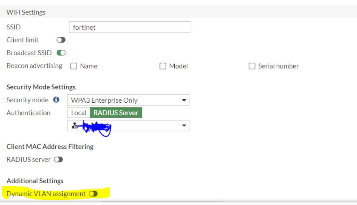 This feature is useful when users need to change the VLAN automatically after changing the connected AP.