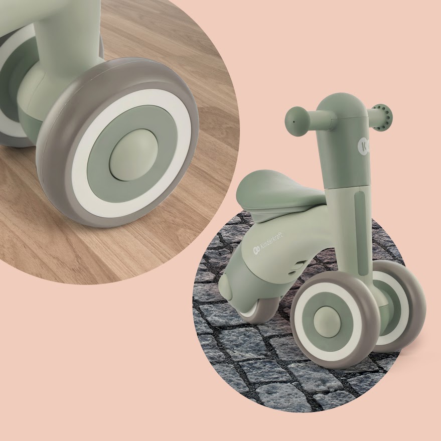 Wide foam wheels	
