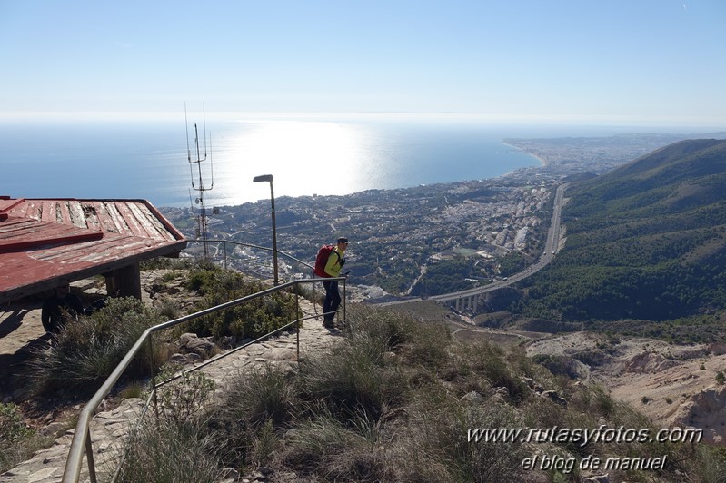 Sierra de Mijas desde Churriana hasta Osunillas