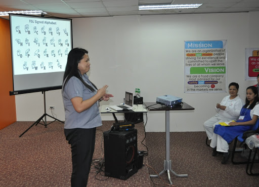 MCCID conducts SL Training in Monde Nissin