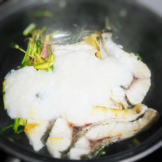 fish congee,chinese,traditional,fish,recipe,魚粥,congee,cantonese