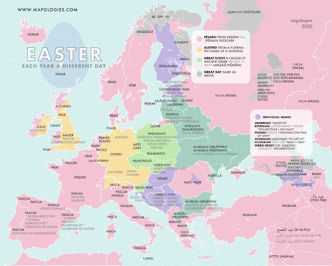 Easter in other languages