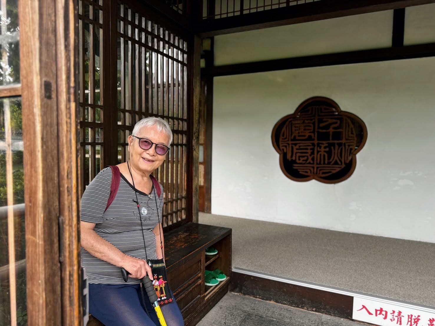 環保阿嬤與女兒唐玉書由上海歸來***母女約會逛街壓馬路聊心事