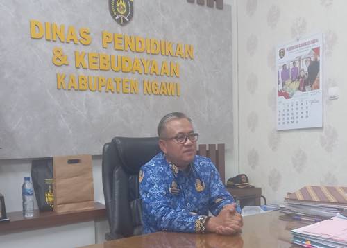 Dikbud Ngawi Ngawi Pastikan Sekolah Tetap Berjalan Meski Siswa Hanya Satu