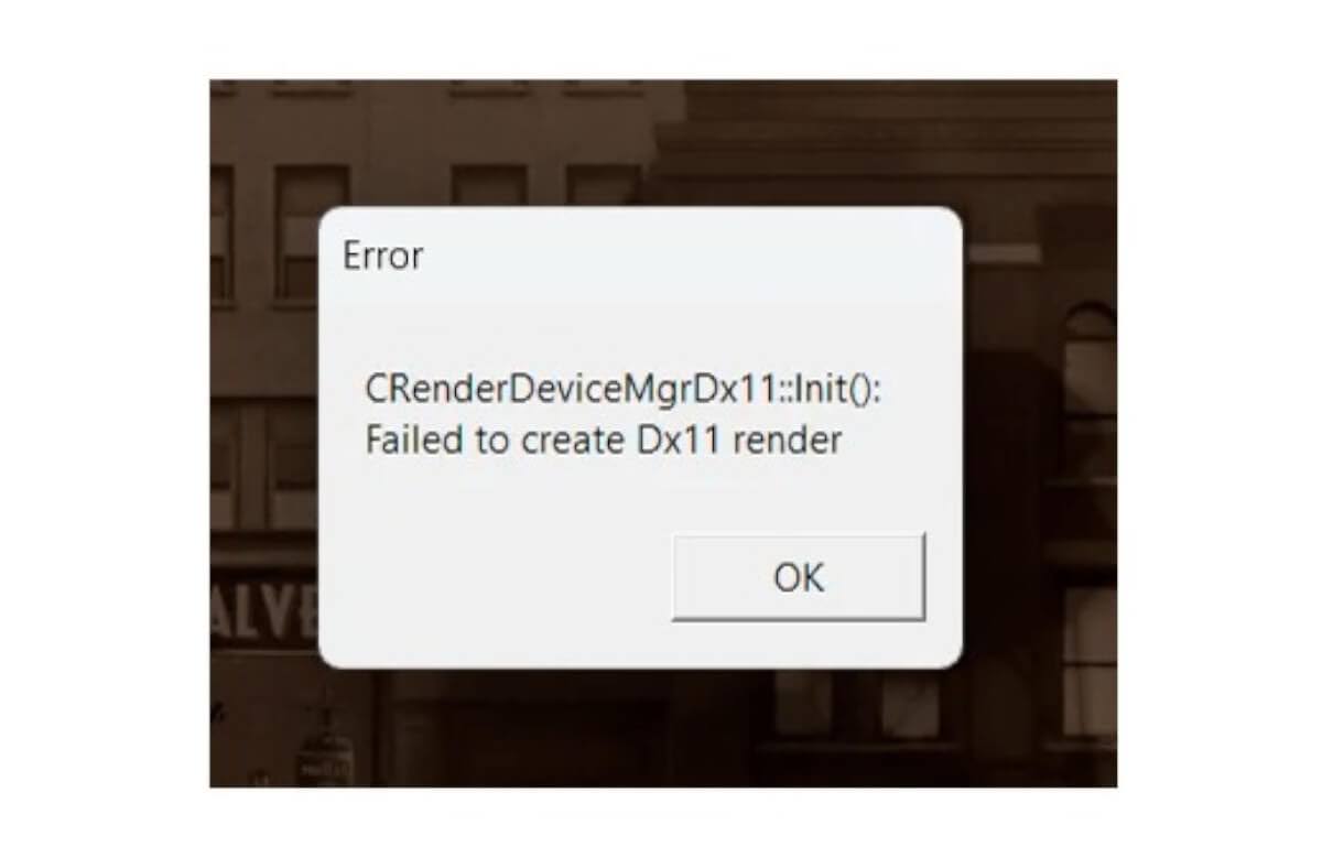 Why Does CRenderDeviceMgrDx11 Keep Crashing Your Favorite Games and How Can You Fix It Fast?