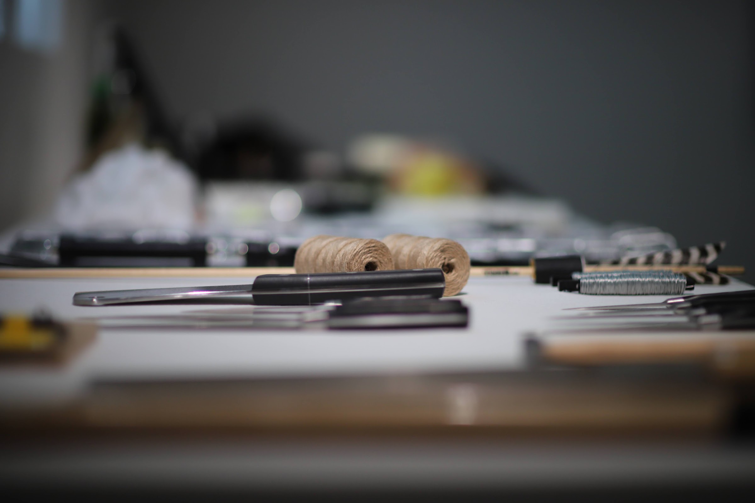 Marina Abramovic, Rhythm 0, 1974, slide show, exhibition props: table with 72 objects, including a safety pin, hairpin, brush, bandage, metal spear, kitchen knife, chains, nails, rosemary branch, an apple... [Marina Abramovic, The Cleaner, Palazzo Strozzi, Firenze 2018]