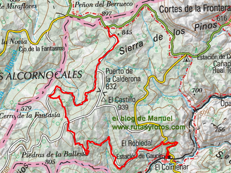 Peñón del Berrueco - El Colmenar