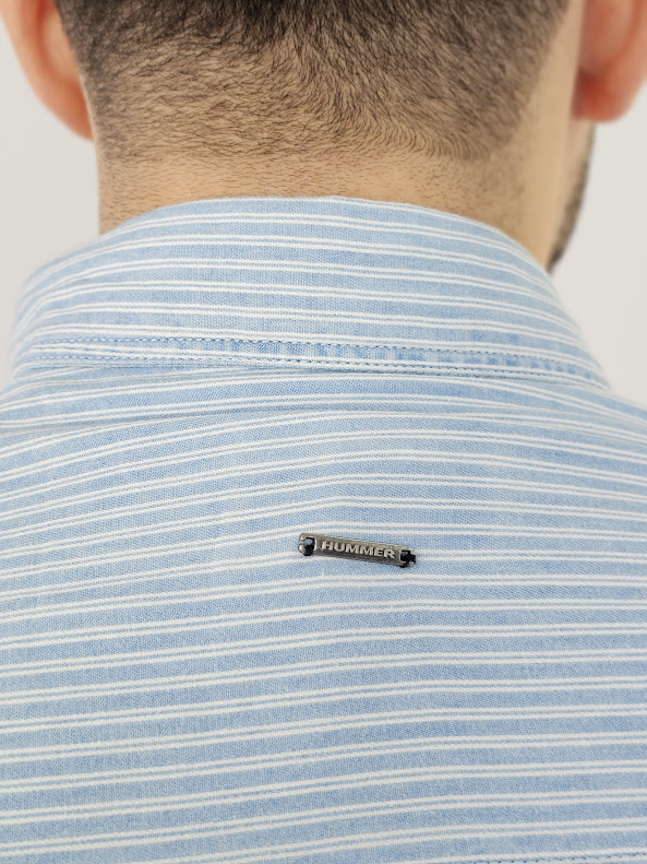 Camisa Hummer para caballero diseño a rayas