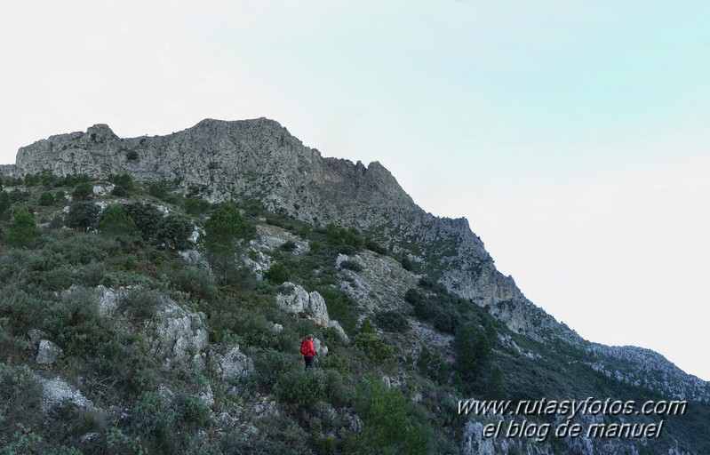 Sierra de Alcaparain (Cerro de la Canana y Pico Grajo o Valdivia)