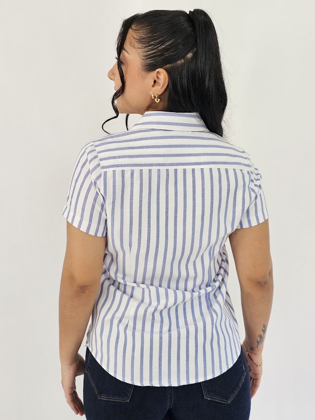 Camisa Cambridge polo para Dama