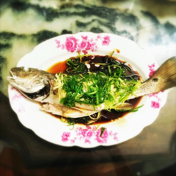 Chinese, Poached Fish, recipe, poaching, fish, water cooked, 水浸魚