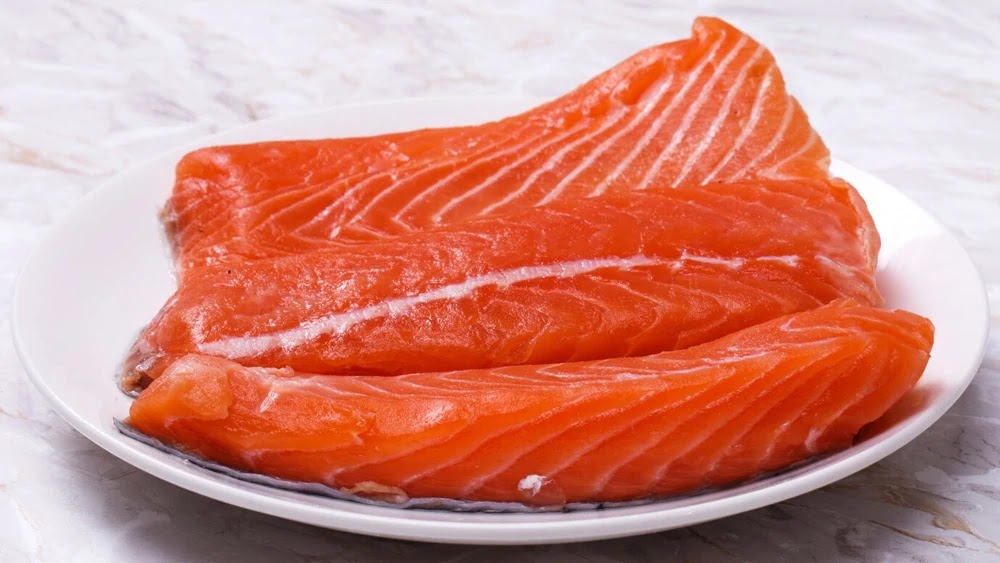 Cá hồi là thực phẩm chứa nhiều Vitamin B6