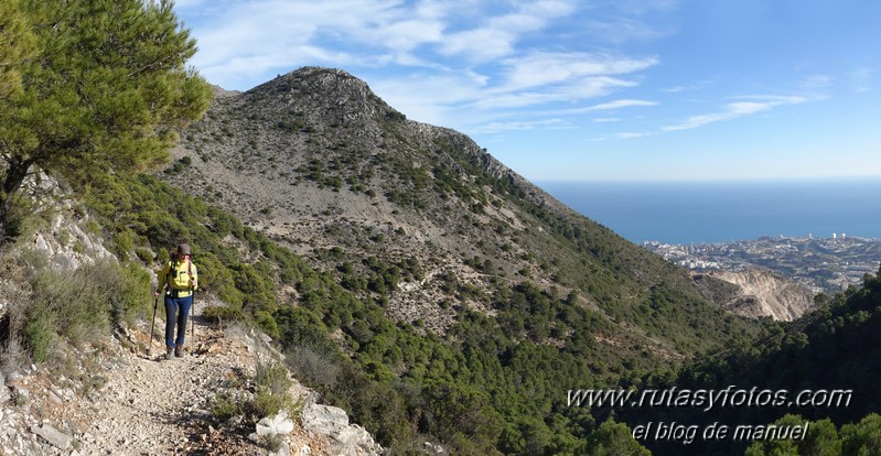 Sierra de Mijas desde Churriana hasta Osunillas