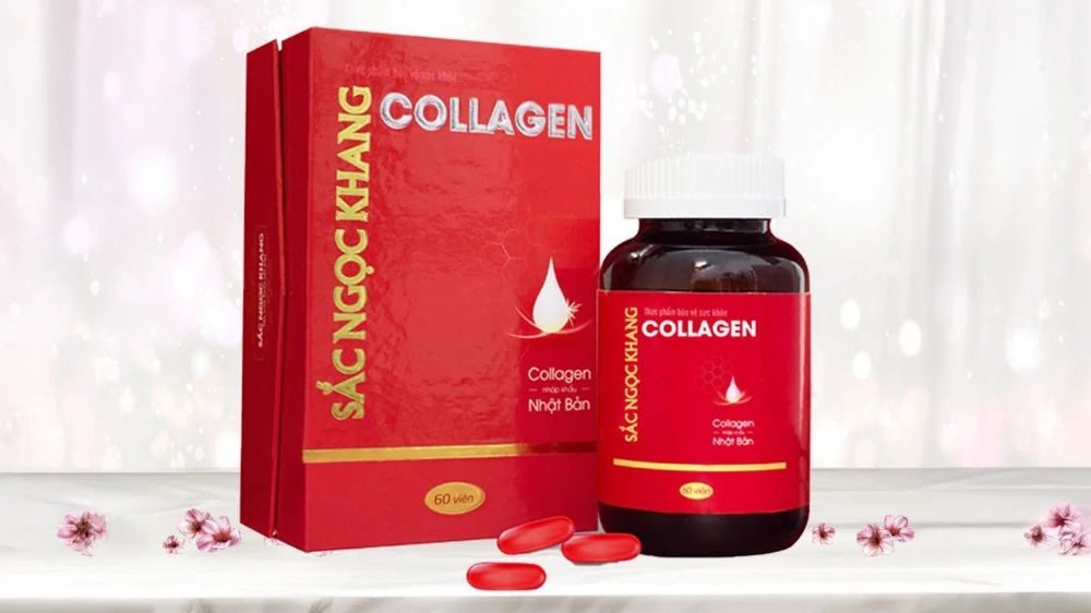 Thực phẩm chức năng bảo vệ sức khỏe Collagen Sắc Ngọc Khang