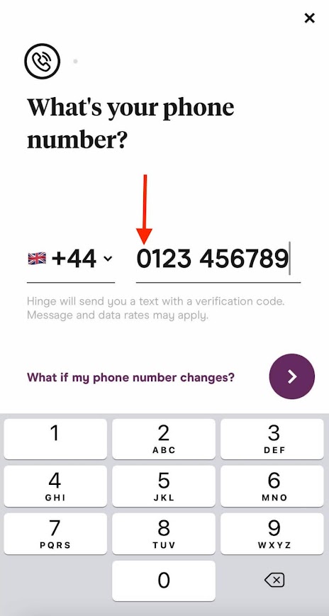 Check Phone Number for Hinge Verification Code