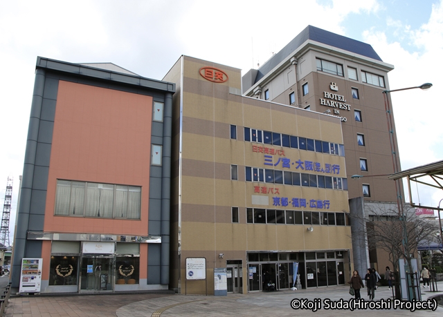 JR西日本　米子駅_05　日本交通バス待合所