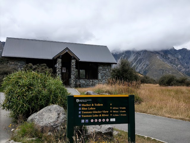 Tasman Glacier Car Park