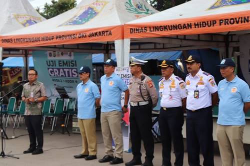 BRI Finance Kolaborasi dengan DLH DKI Jakarta Gelar Uji Emisi Gratis di Jakarta
