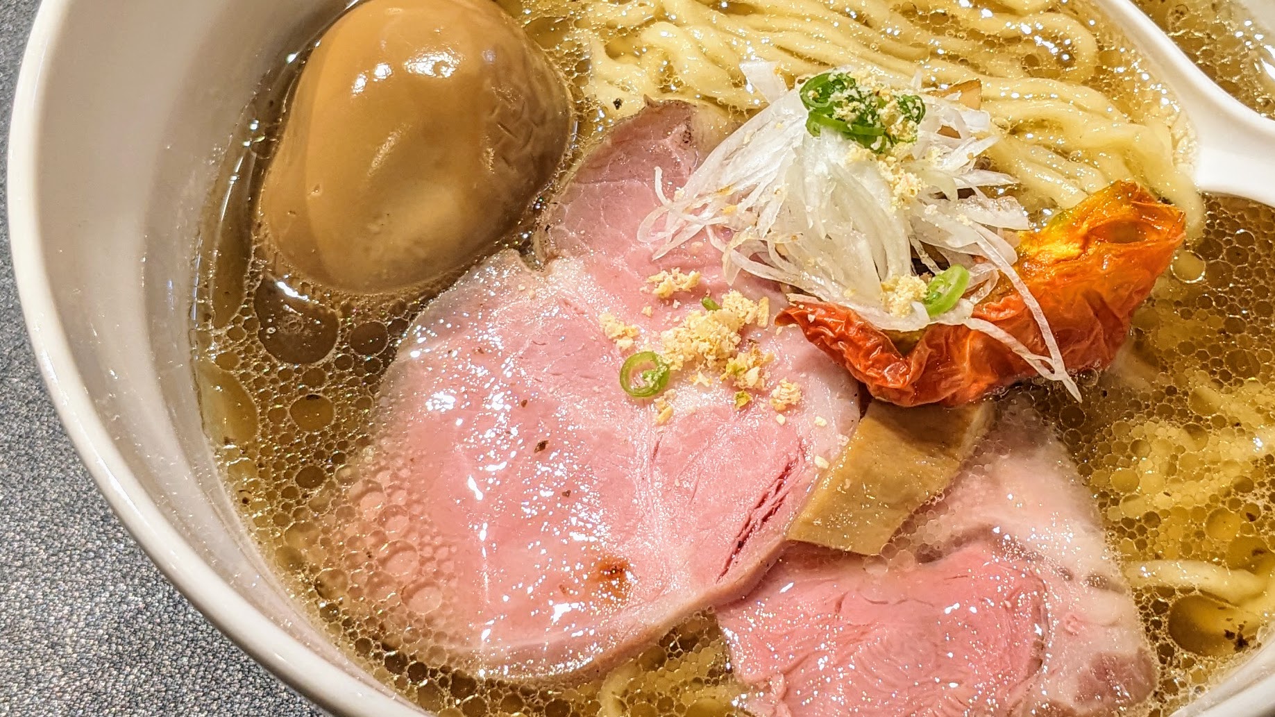 Craft Ramen BiT「コンソメらーめん (塩)」(入谷 / 2024年10月)