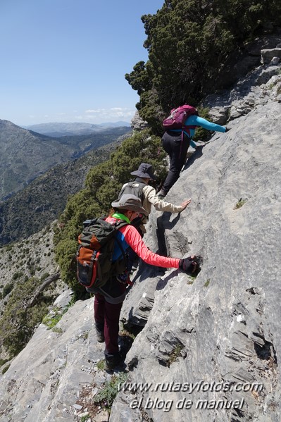 Tajo Bermejo - Paso del Cristiano - Las Atalayas