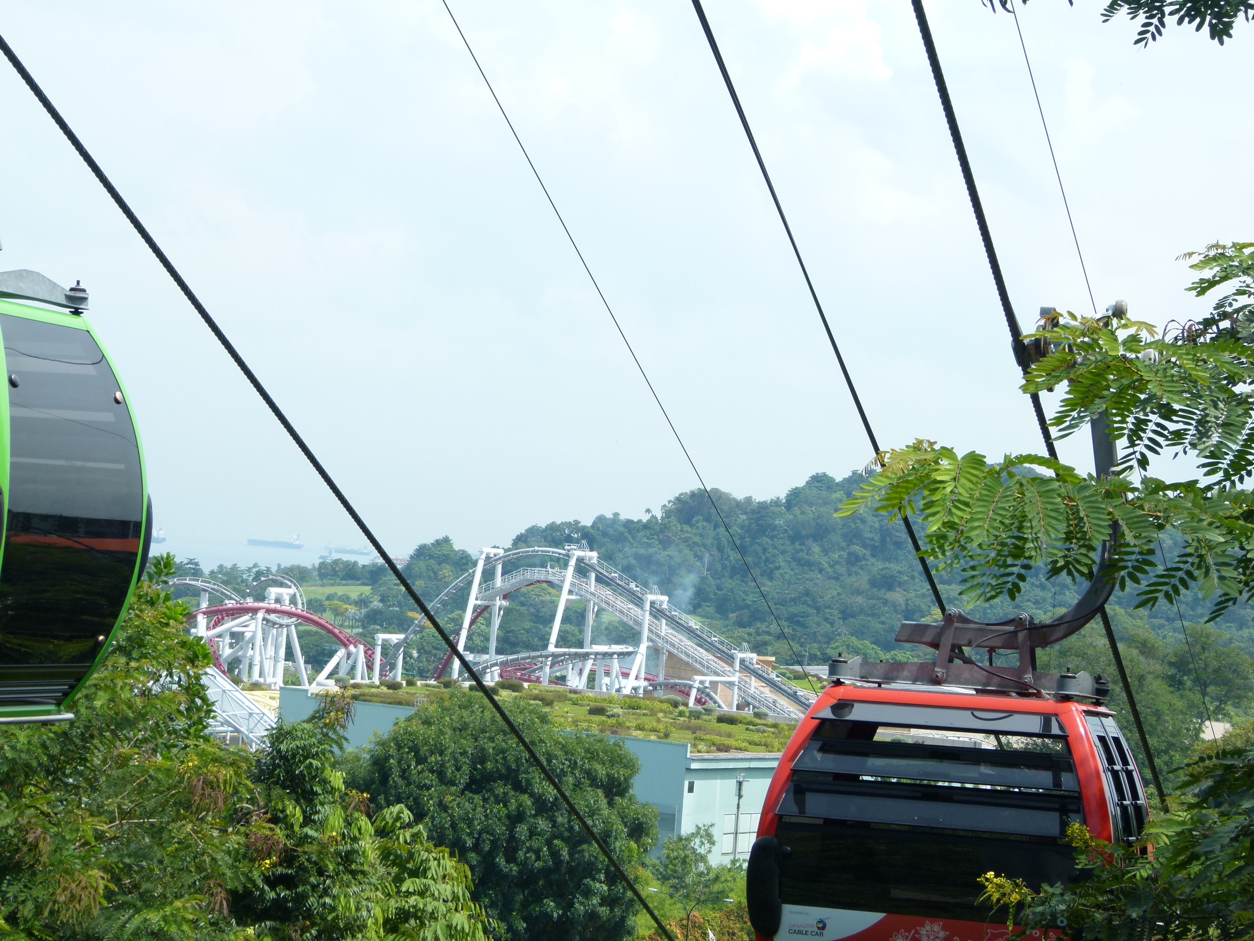 Cable car to Sentosa