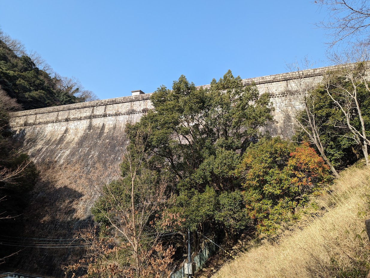 布引五本松堰堤