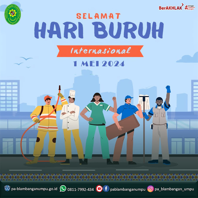 Hari Buruh Internasional - 1 Mei 2024 ....