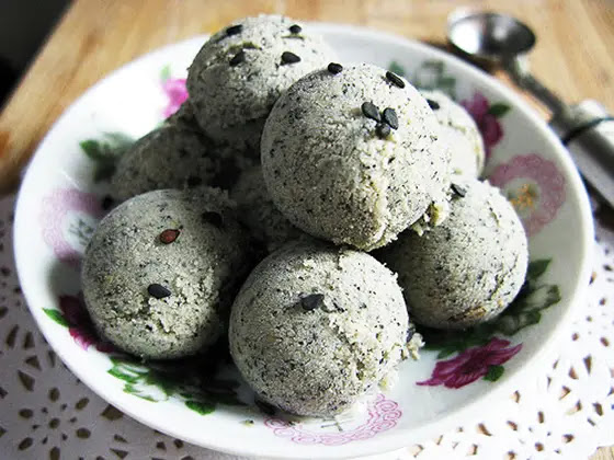 black sesame, ice cream, no machine, sesame, recipe, 黑芝麻, 雪糕, 冰淇淋