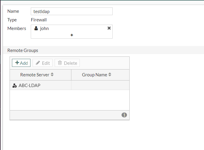 If the user group is configured with a combination of the LDAP remote server and a user definition as shown below, it could bypass the username-sensitivity setting defined under the user definition.