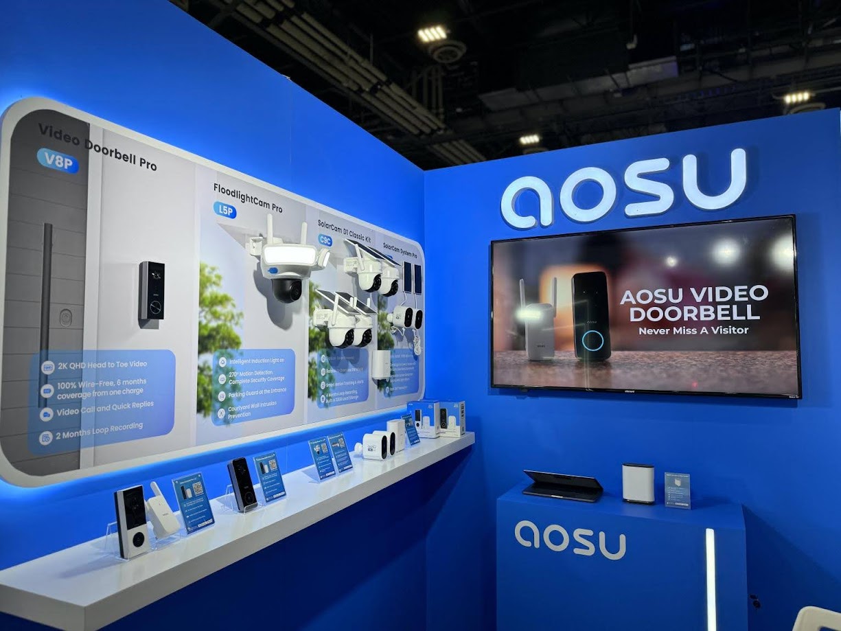 AOSU Unveils Innovative Smart Home Security Solutions To Offer Unparalleled Protection for Homes and Families