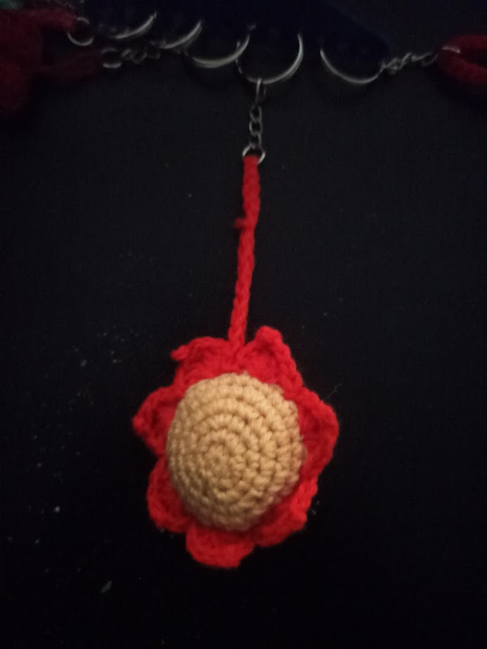 Handmade Woolen Key Ring