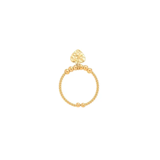 Anillo de acero titanio
