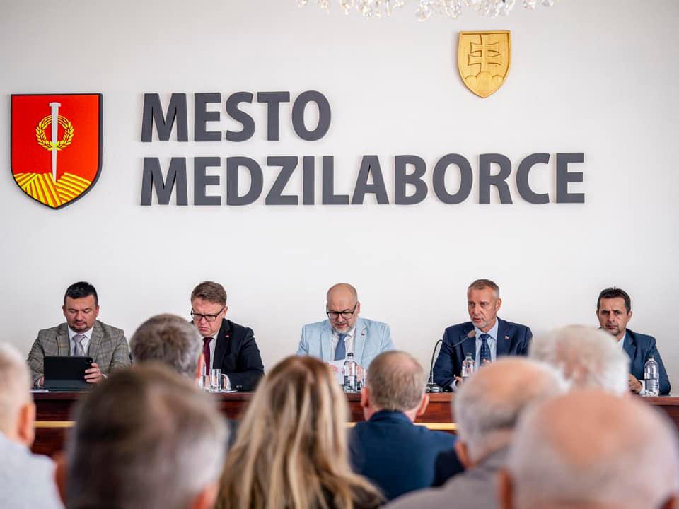 Zasadanie v meste Medzilaborce